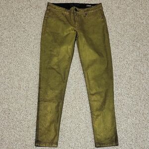 DL 1961 Emma Legging In Fools Gold Womens Sz 30.